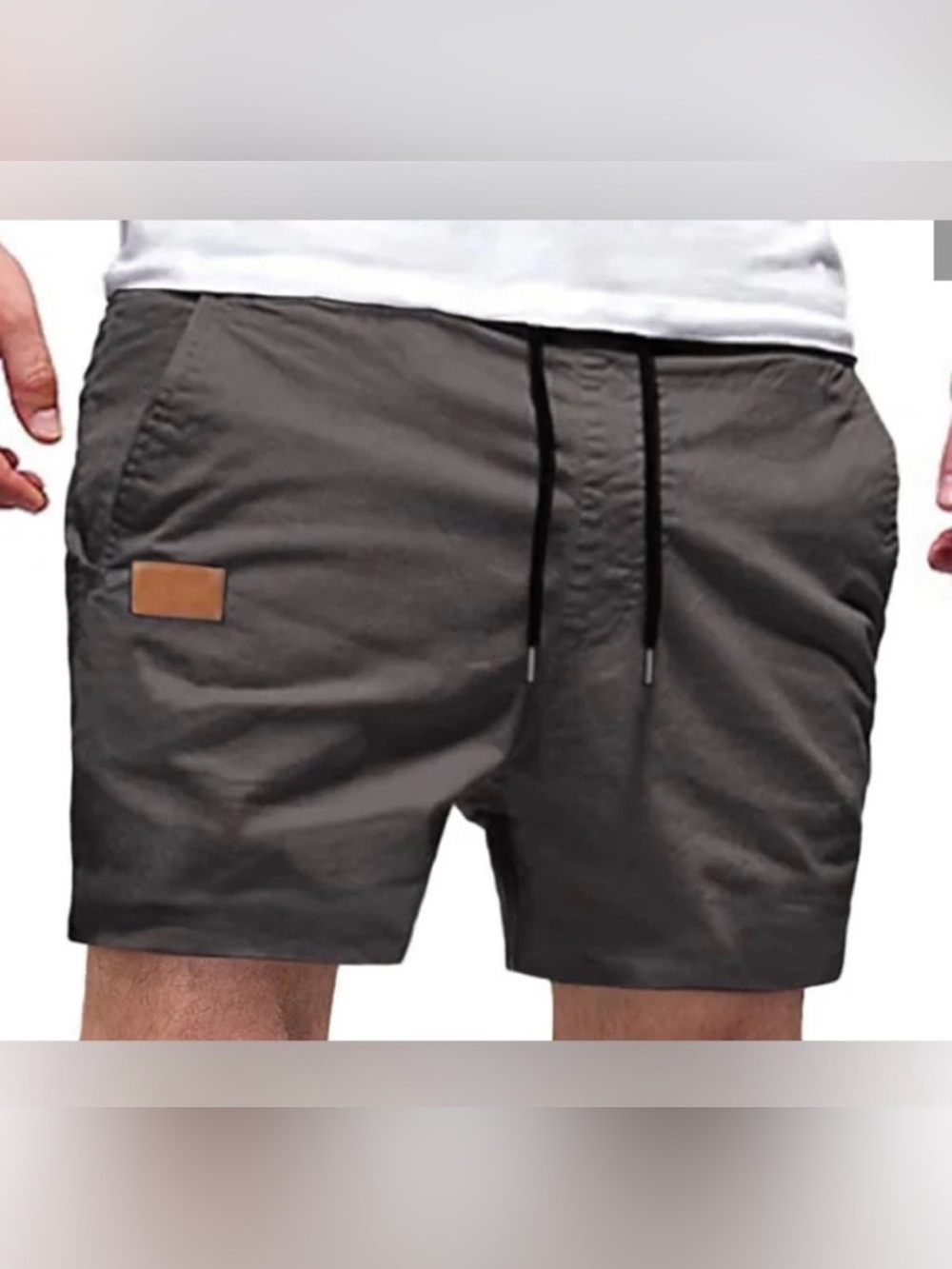 NWT.‎ JMIERR Men's Shorts. NWT. Grey. Elastic waist. Draw string. Size 32